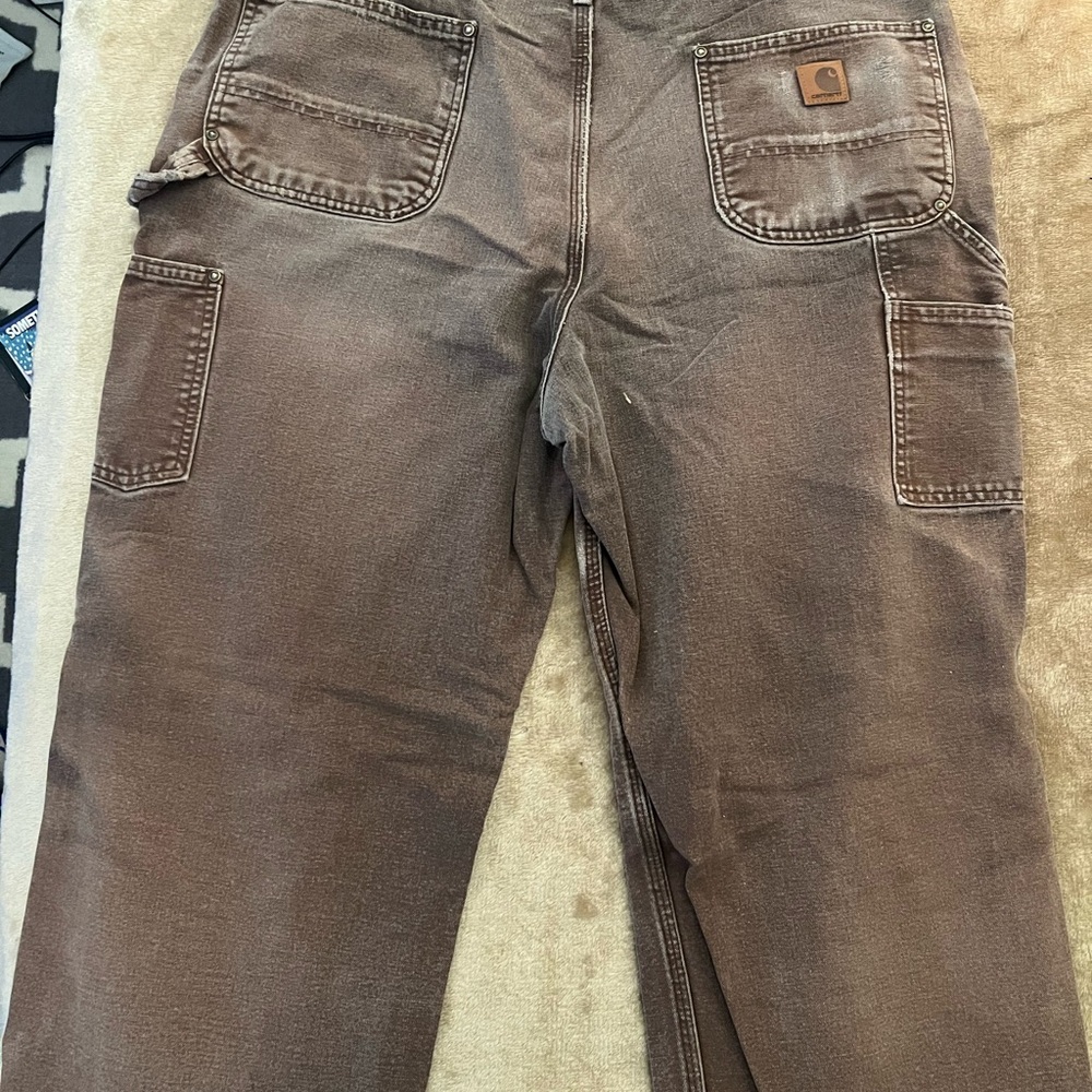 Carhartt Baggy Rare Brown Vintage Double-Knee Jeans